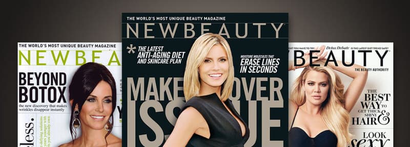 New Beauty Magazine covers