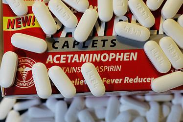 Acetaminophen pills