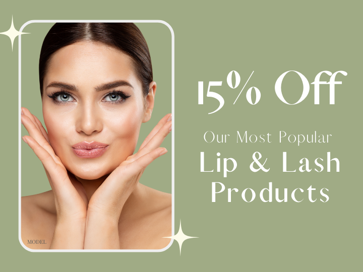 Discounts On Lip & Lash Products This Month (model)