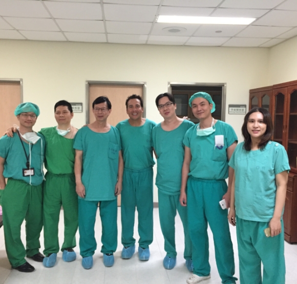 Dr. Simeon Wall Jr. - Taipei live surgical training