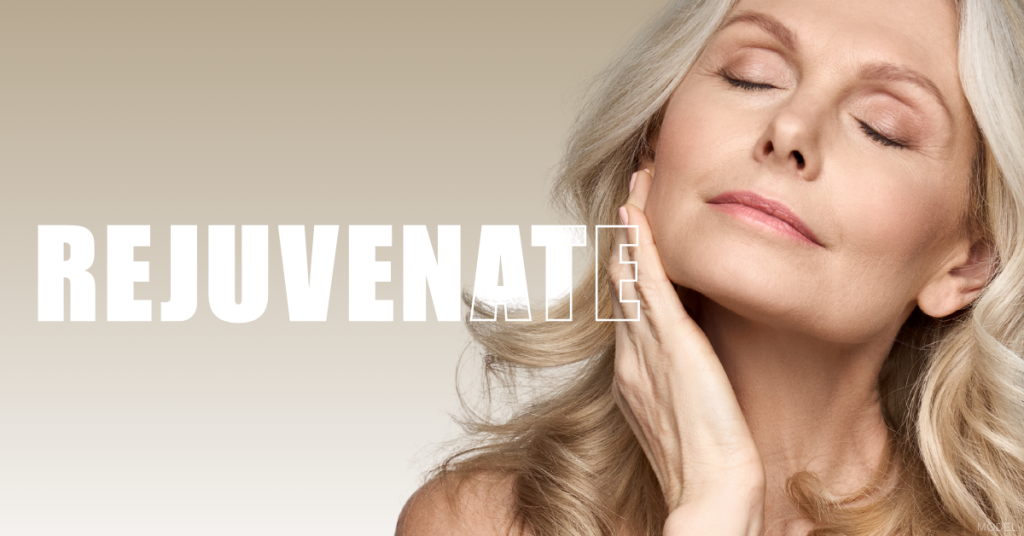 Rejuvenate with model image.