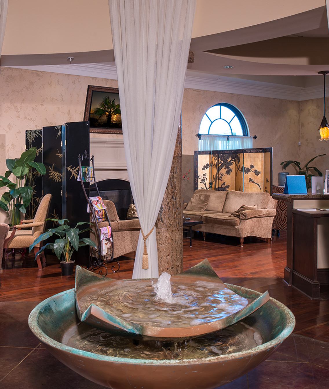 Interior of The Wall Center