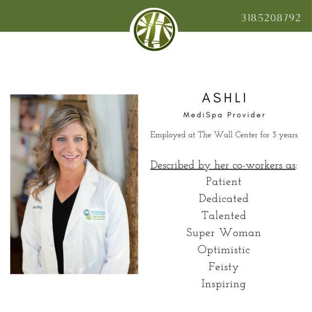 Our Employee of the Month for August is Ashli! She is absolutely phenomenal at her job, and we are so proud that she is part of our team here at Jade MediSpa!🎉💉💋✨