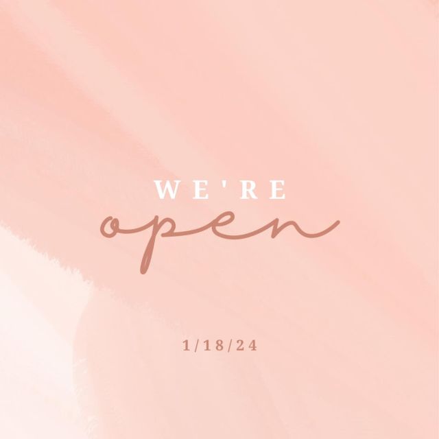 What a crazy week! Today, January 18, we will be open for regular hours. If it is unsafe for you to make it to your appointment, please call our office and reschedule. Jade MediSpa opens at 7:00 am, and The Wall Center opens at 8:00 am. You can call us at 318-520-8792, or you can text us at 318-523-2722.