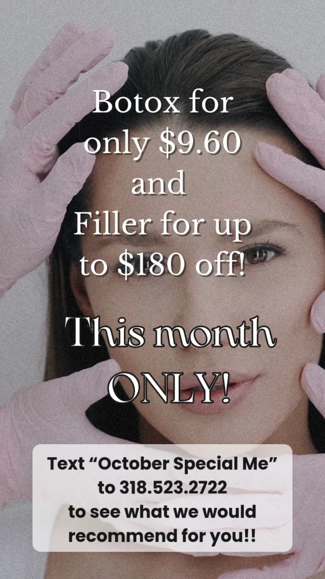 Injectables 20% Off This Month!