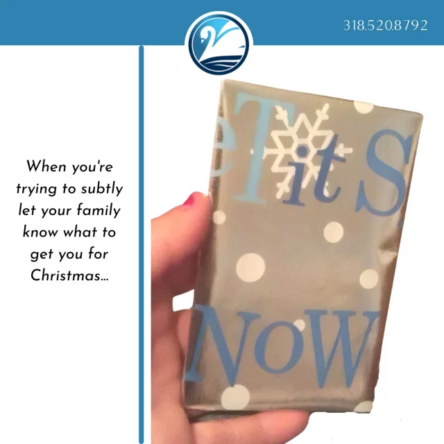 We don't offer gift wrapping, but if we did....