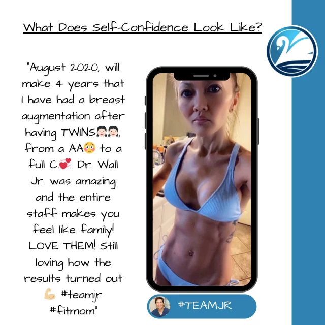 #selfconfidence #teamjr #fitmom #breastaugmentation