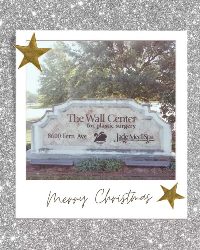 Merry Christmas from all of us at The Wall Center for Plastic Surgery and Jade MediSpa!